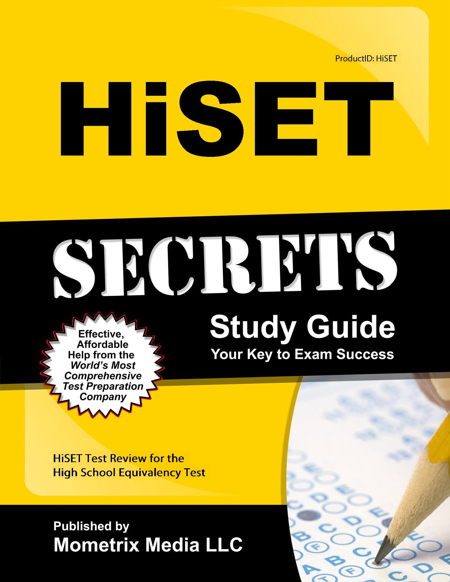 HiSET Secrets Study Guide: HiSET Test Review for the High School Equivalency Test,Used