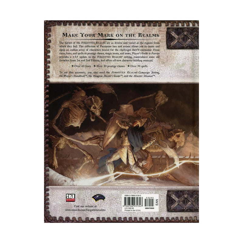 Player's Guide to Faerun (Dungeons & Dragons d20 3.5 Fantasy Roleplaying, Forgotten Realms Accessory),Used