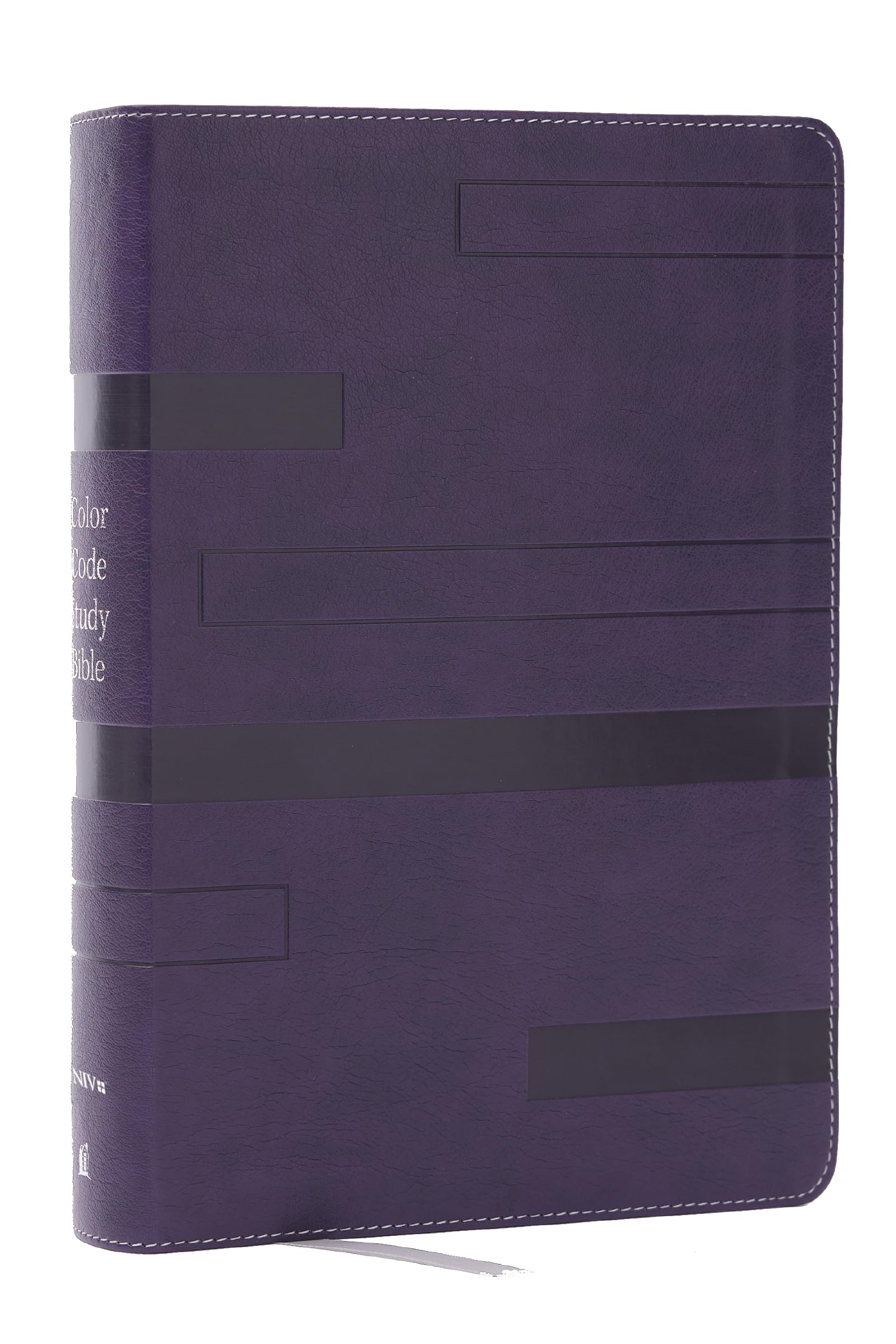 Color Code Study Bible, Revealing GodS Truth Color By Color (Niv, Purple Leathersoft, Red Letter, Comfort Print)