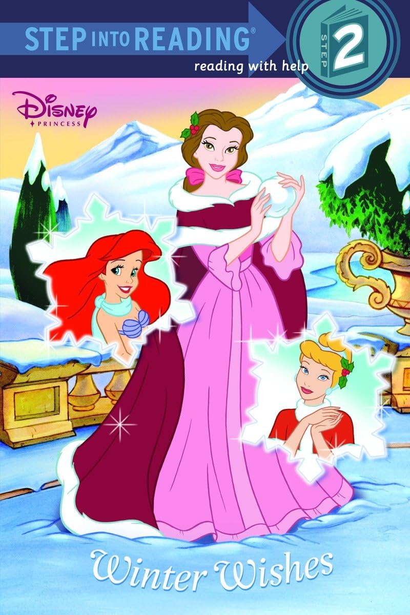 Winter Wishes (Disney Princess) (Step into Reading),Used