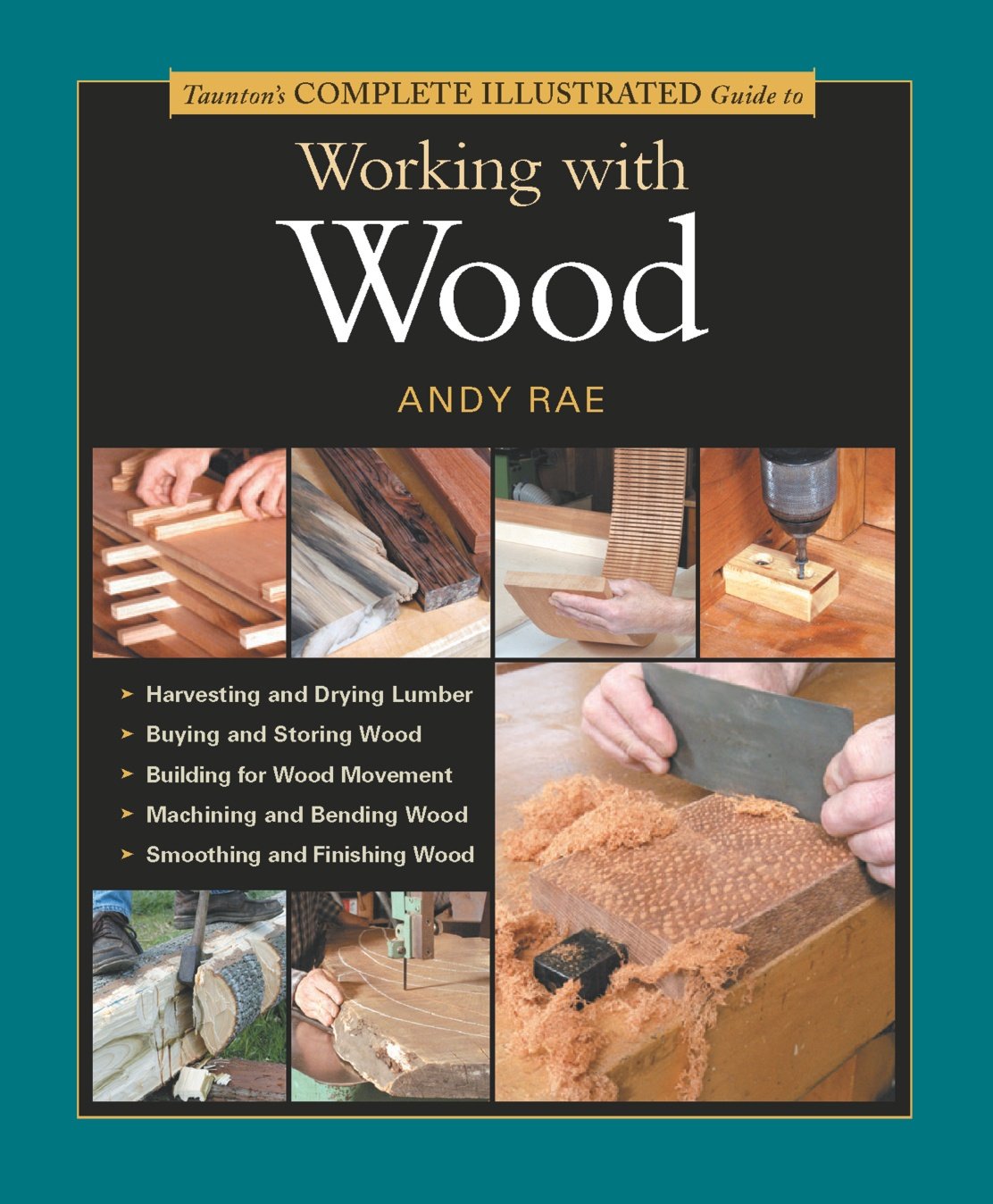 Taunton's Complete Illustrated Guide to Working with Wood (Complete Illustrated Guides (Taunton)),Used