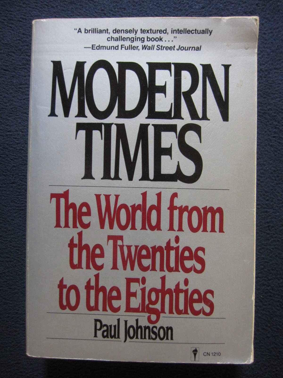 Modern Times: The World from the Twenties to the Eighties,Used