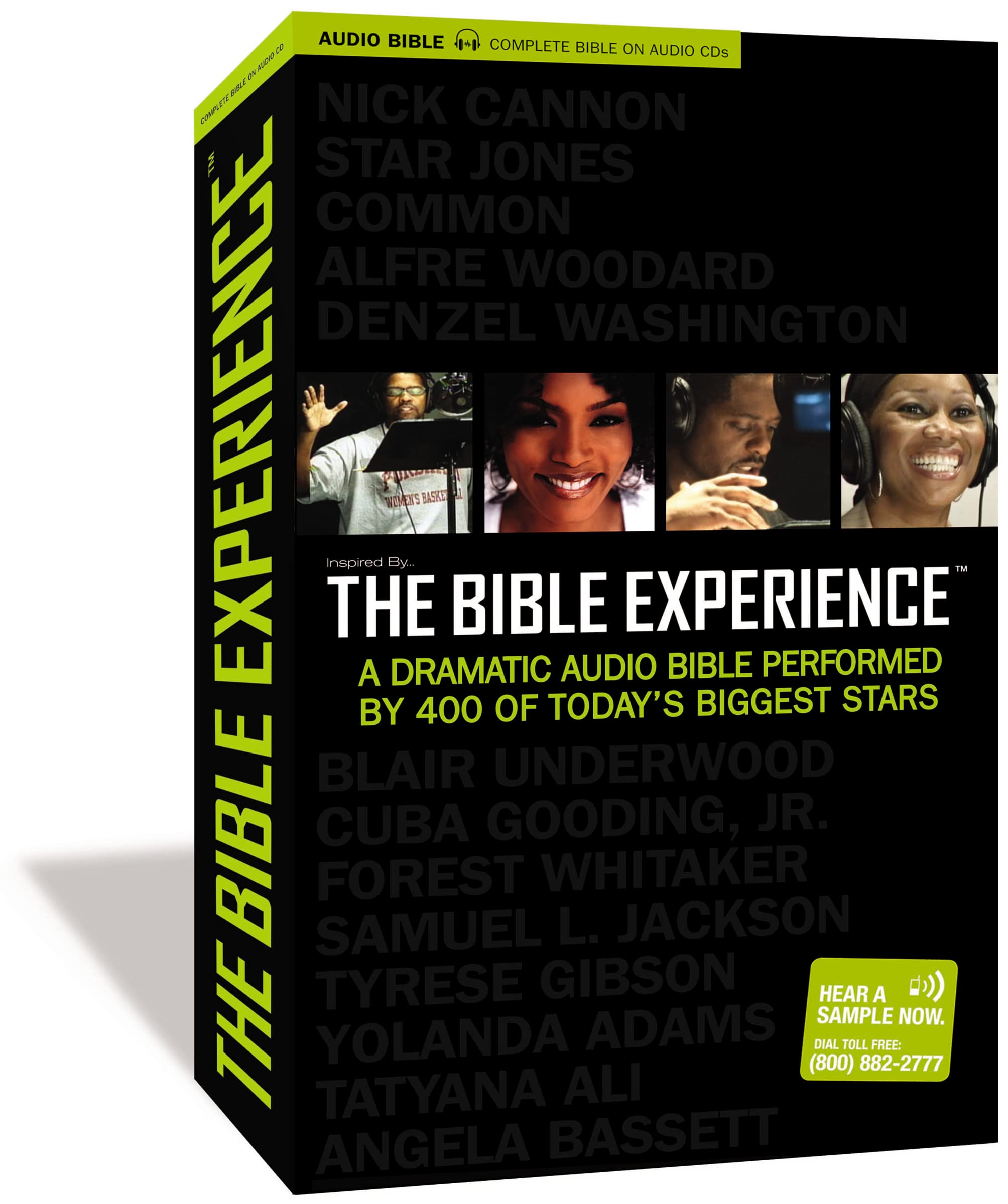 Inspired By . . . The Bible Experience: The Complete Bible, Audio CD: A Dramatic Audio Bible Performed by 400 of Todays Biggest Stars-Used