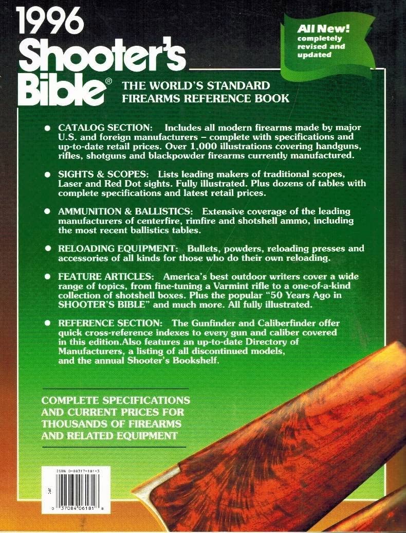 Shooters Bible No 1996,Used