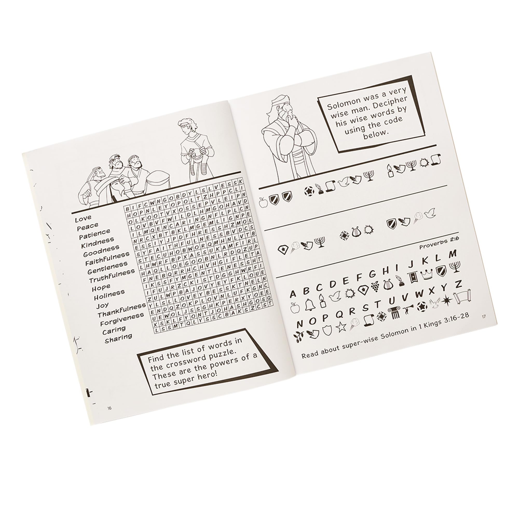 Super Heroes Activity Book: Bible Fun,Used
