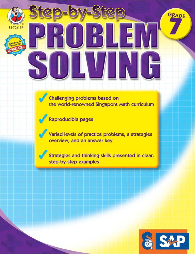 StepbyStep Problem Solving, Grade 7 (Singapore Math),New