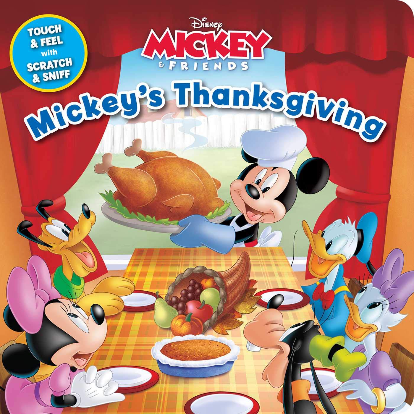 Disney: Mickey'S Thanksgiving (Scratch And Sniff),New