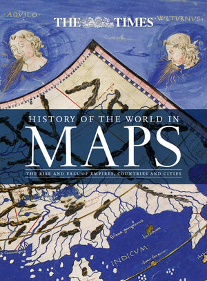 History Of The World In Maps: The Rise And Fall Of Empires, Countries And Cities,Used