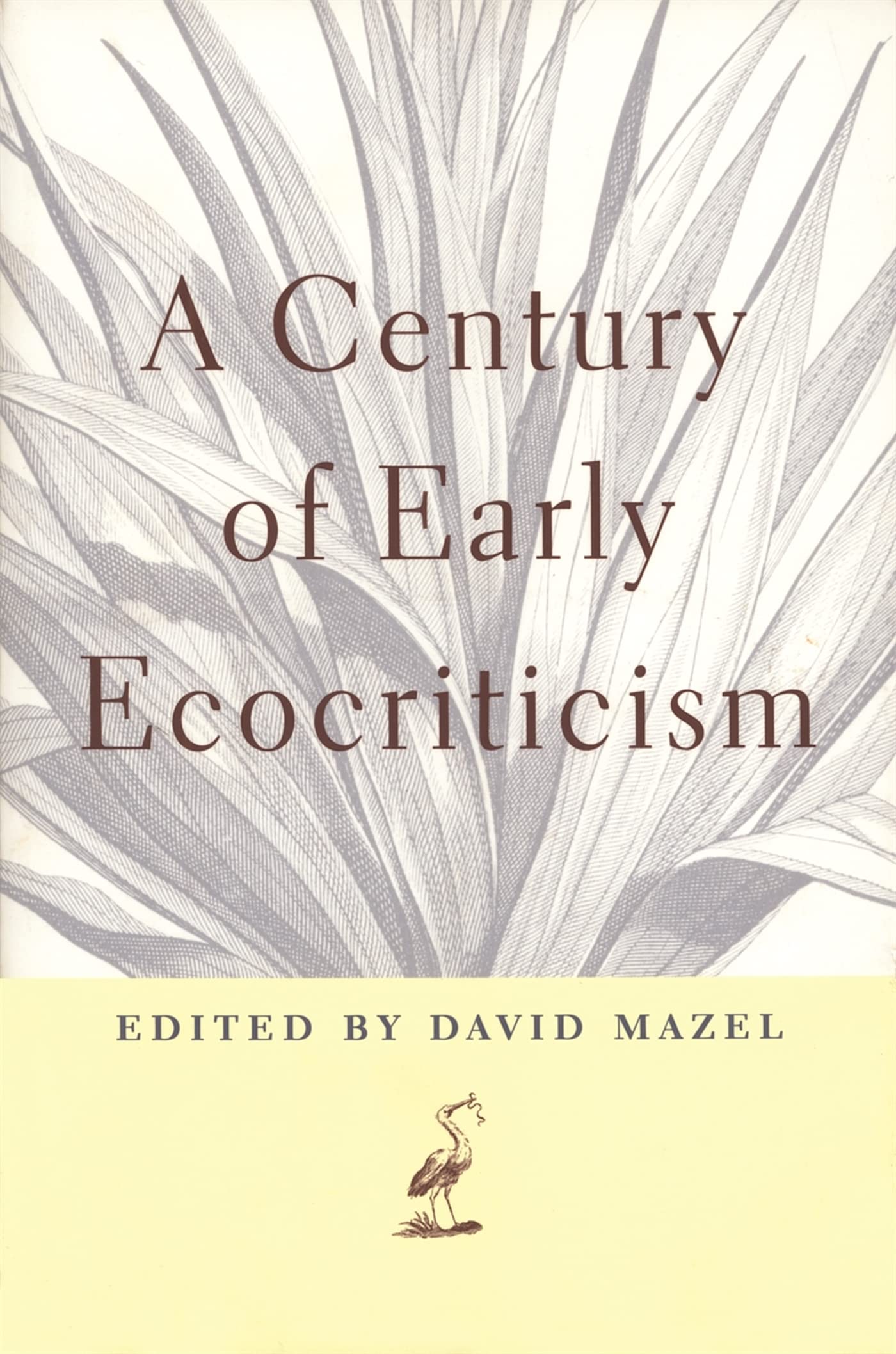 A Century Of Early Ecocriticism,New