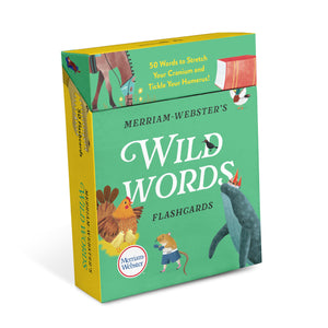 MerriamWebsterS Wild Words Flashcards: 50 Words To Stretch Your Cranium And Tickle Your Humerus! (MerriamWebster Gift)