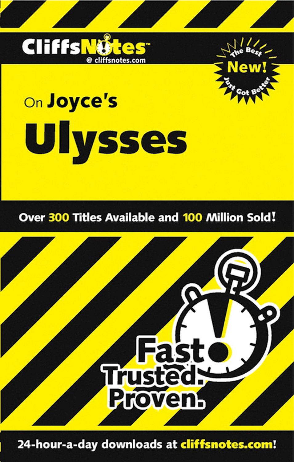 Cliffsnotes Ulysses (Cliffsnotes Literature),Used