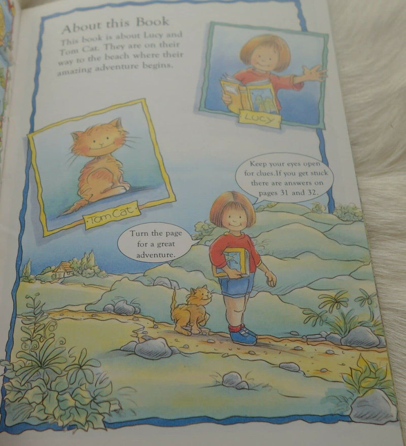 Lucy and the Sea Monster (Usborne Young Puzzle Adventures),Used