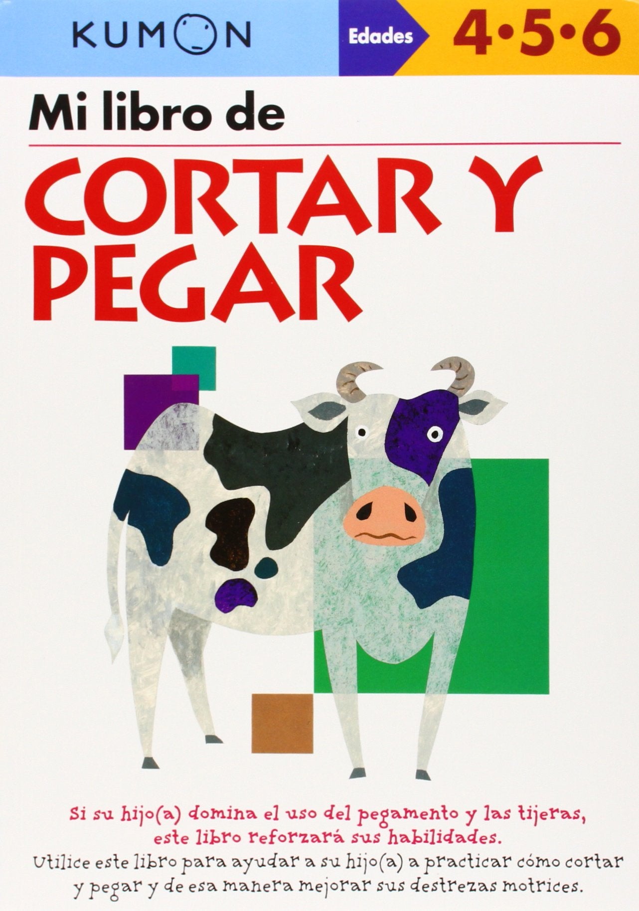 Mi Libro de Cortar Y Pegar (Spanish Edition) (Kumon Workbooks: Basic Skills),Used