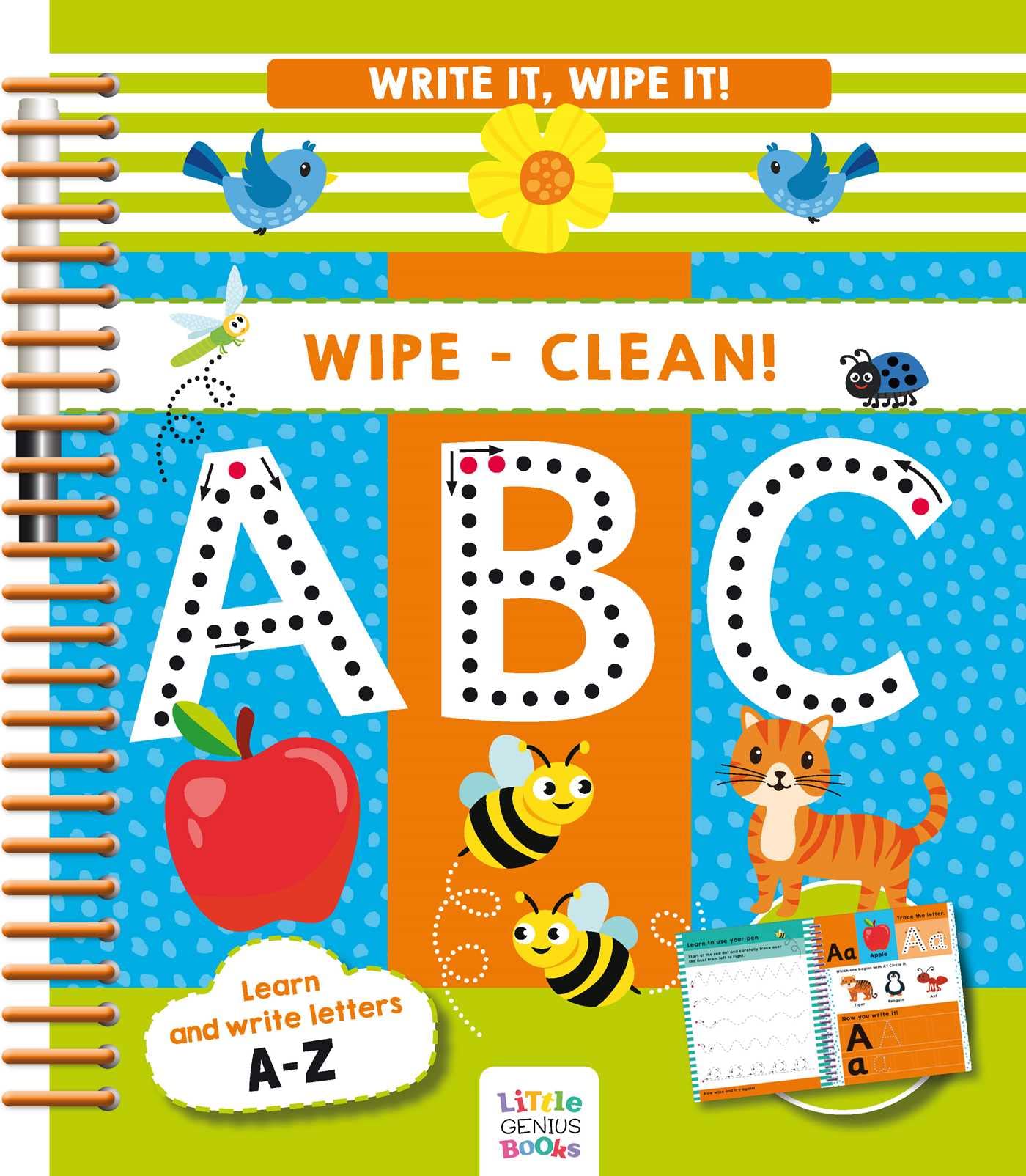 Write it, Wipe It! WipeClean ABC,Used