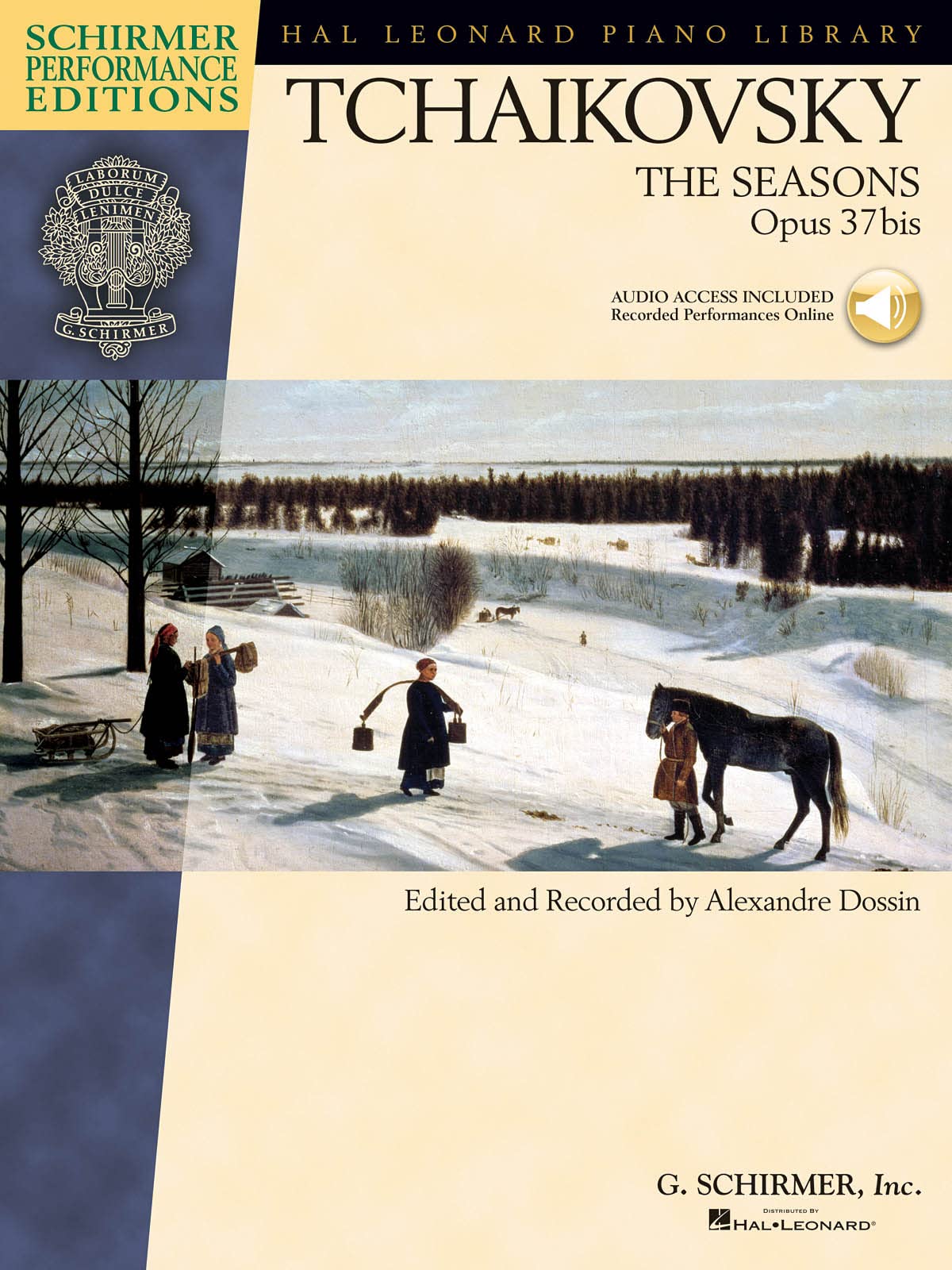 The Seasons, Op. 37Bis Edited And Recorded By Alexandre Dossin Book/Online Audio (Hal Leonard Piano Library)