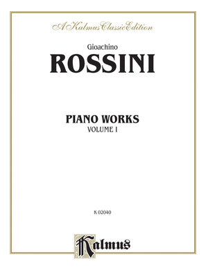 Piano Works, Vol 1 (Kalmus Edition, Vol 1),Used