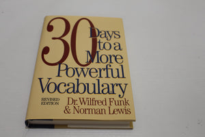 30 Days to a More Powerful Vocabulary,Used