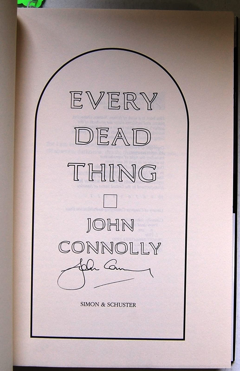Every Dead Thing,Used