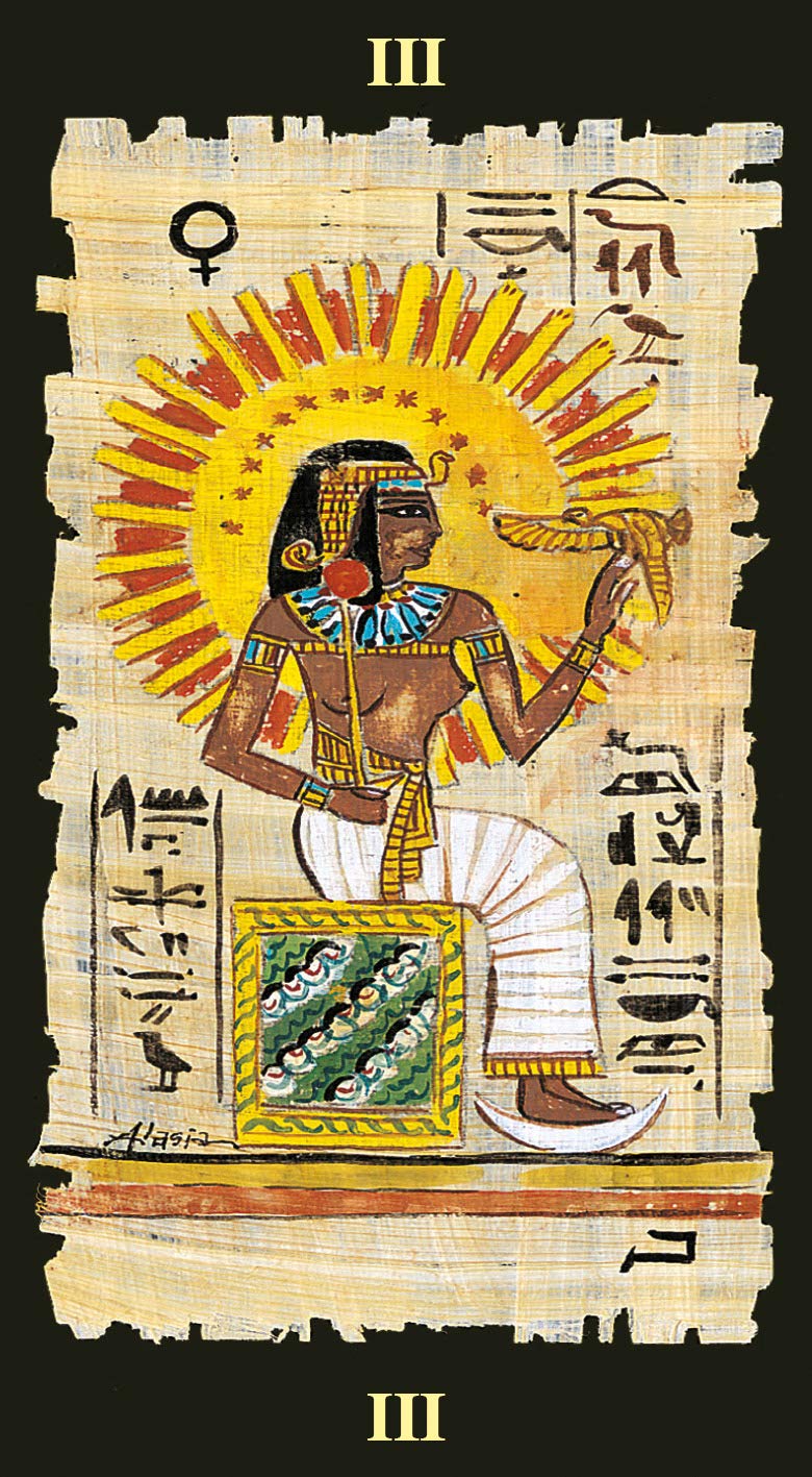 The Egyptian Tarot kit,Used