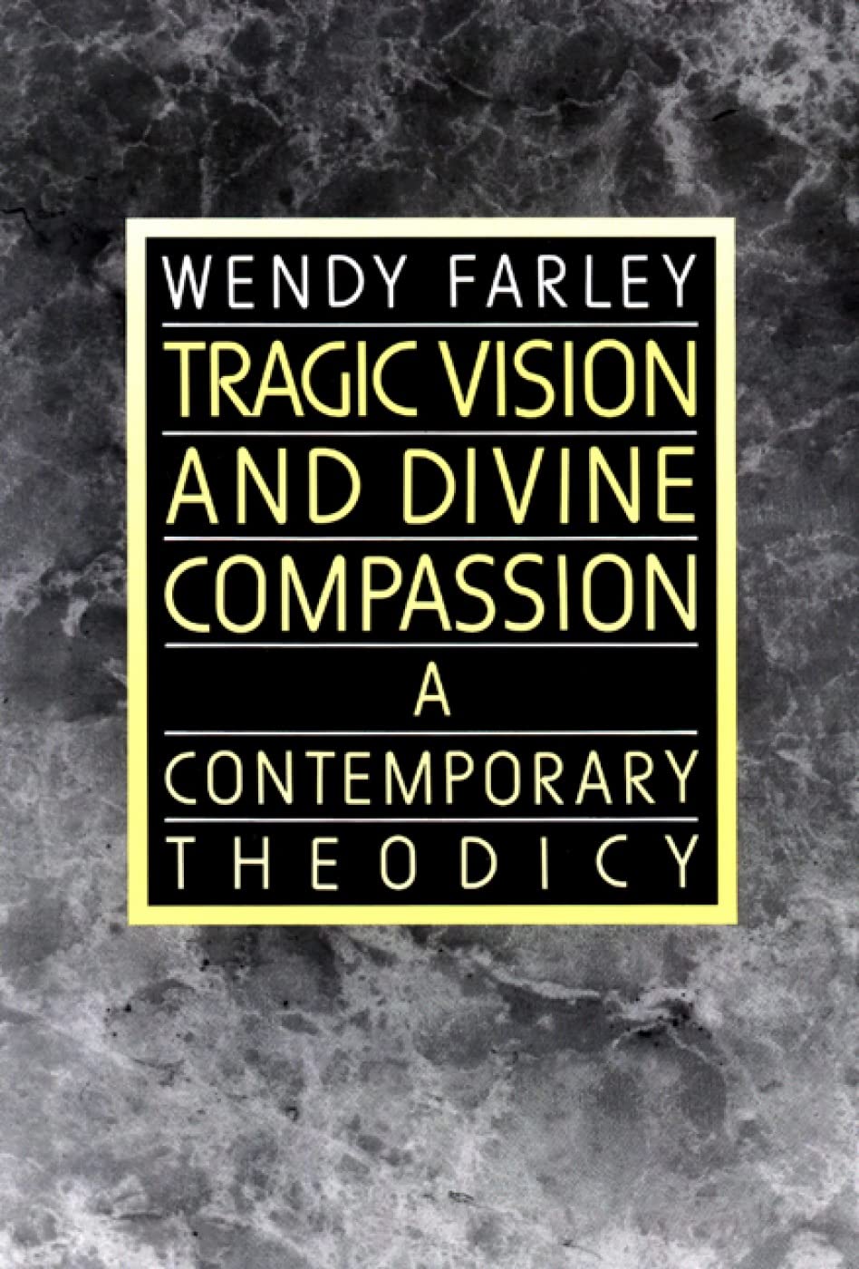 Westminster John Knox Press Tragic Vision and Divine Compassion Book – Contemporary Theodicy