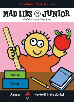 School Rules! Mad Libs Junior: World's Greatest Word Game,Used