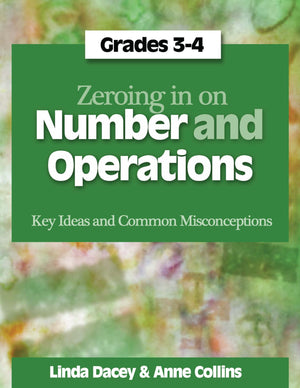 Zeroing In on Number and Operations, Grades 34: Key Ideas and Common Misconceptions,Used