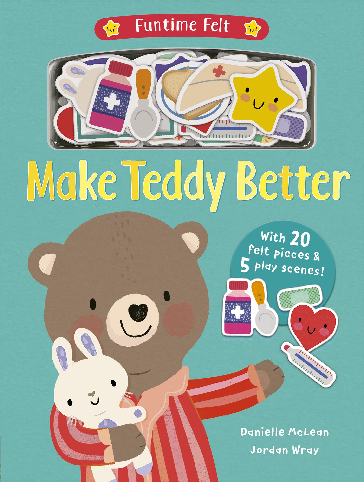 Make Teddy Better: 1 (Funtime Felt, 1),Used