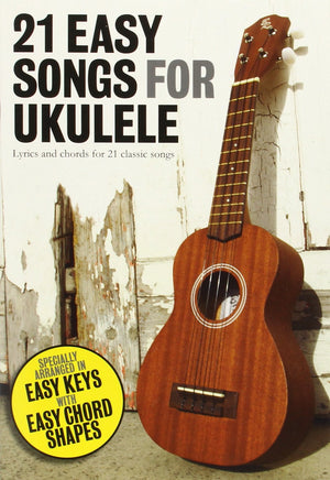21 Easy Songs For Ukulele,Used