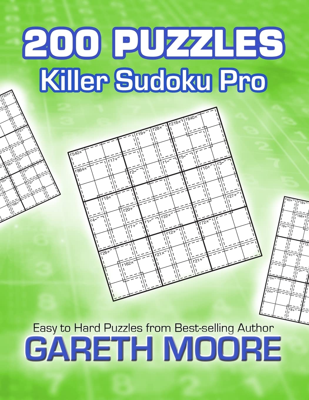 Killer Sudoku Pro: 200 Puzzles,Used