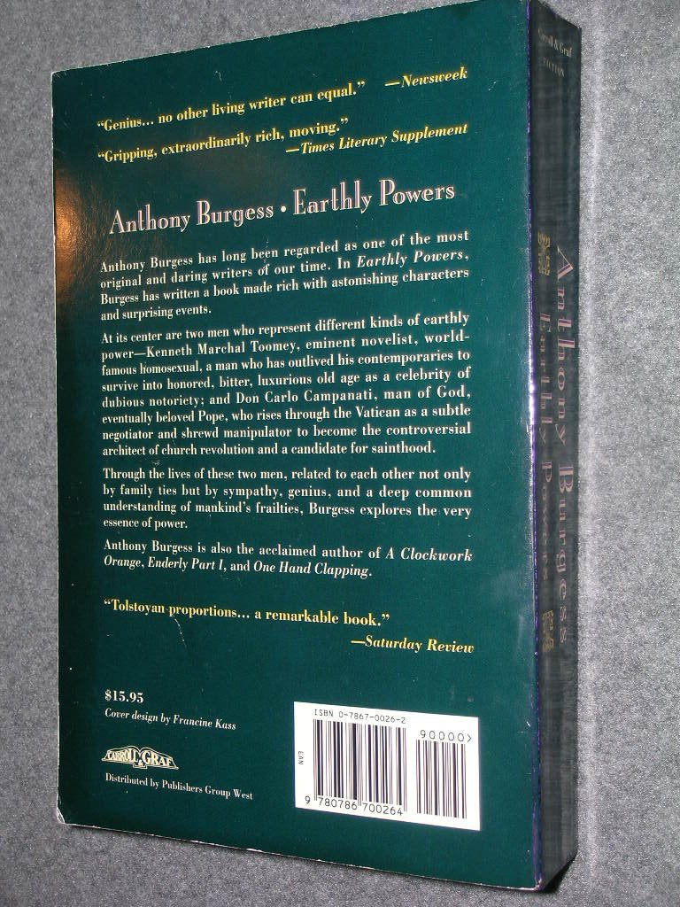 Earthly Powers,Used