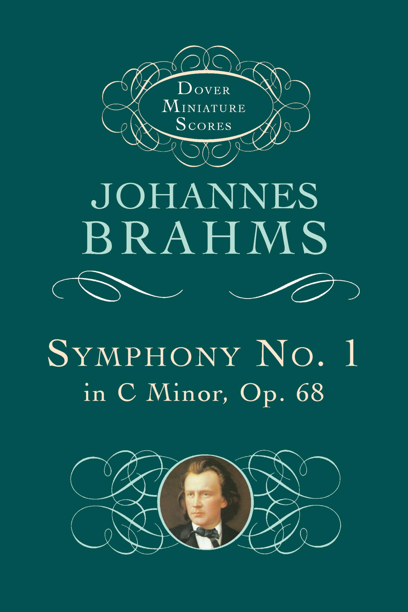 Symphony No. 1 in C Minor, Op. 68 (Dover Miniature Scores: Orchestral),Used
