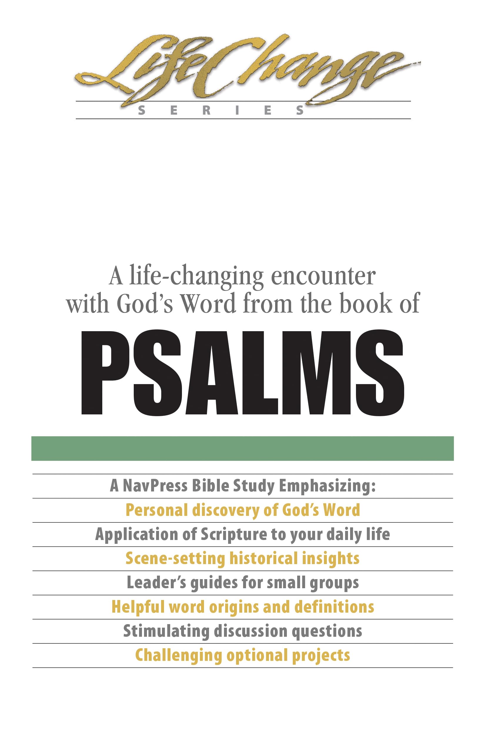 Psalms (Lifechange)
