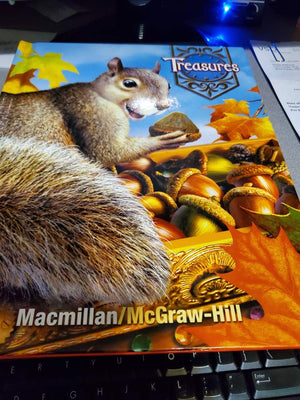 Treasures, A Reading/Language Arts Program, Grade 1, Book 3 Student Edition (ELEMENTARY READING TREASURES),Used