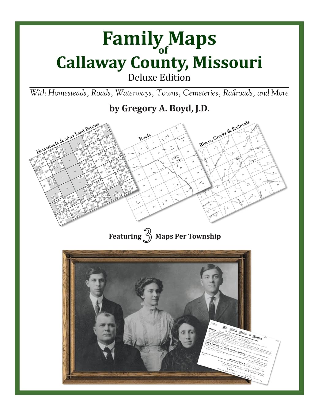 Family Maps of Callaway County, Missouri,Used