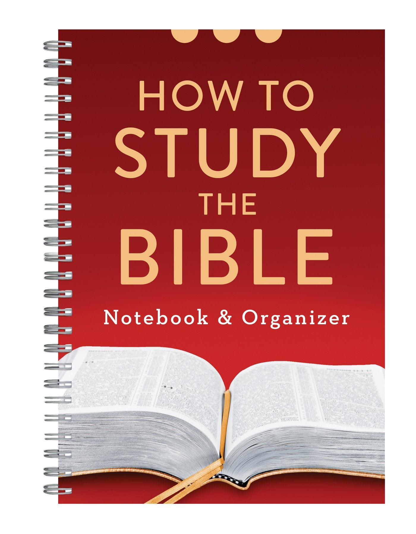 How to Study the Bible Notebook and Organizer,Used