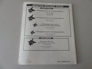 A Photographic Atlas for the Zoology Laboratory,Used