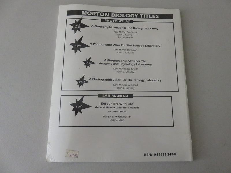 A Photographic Atlas for the Zoology Laboratory,Used