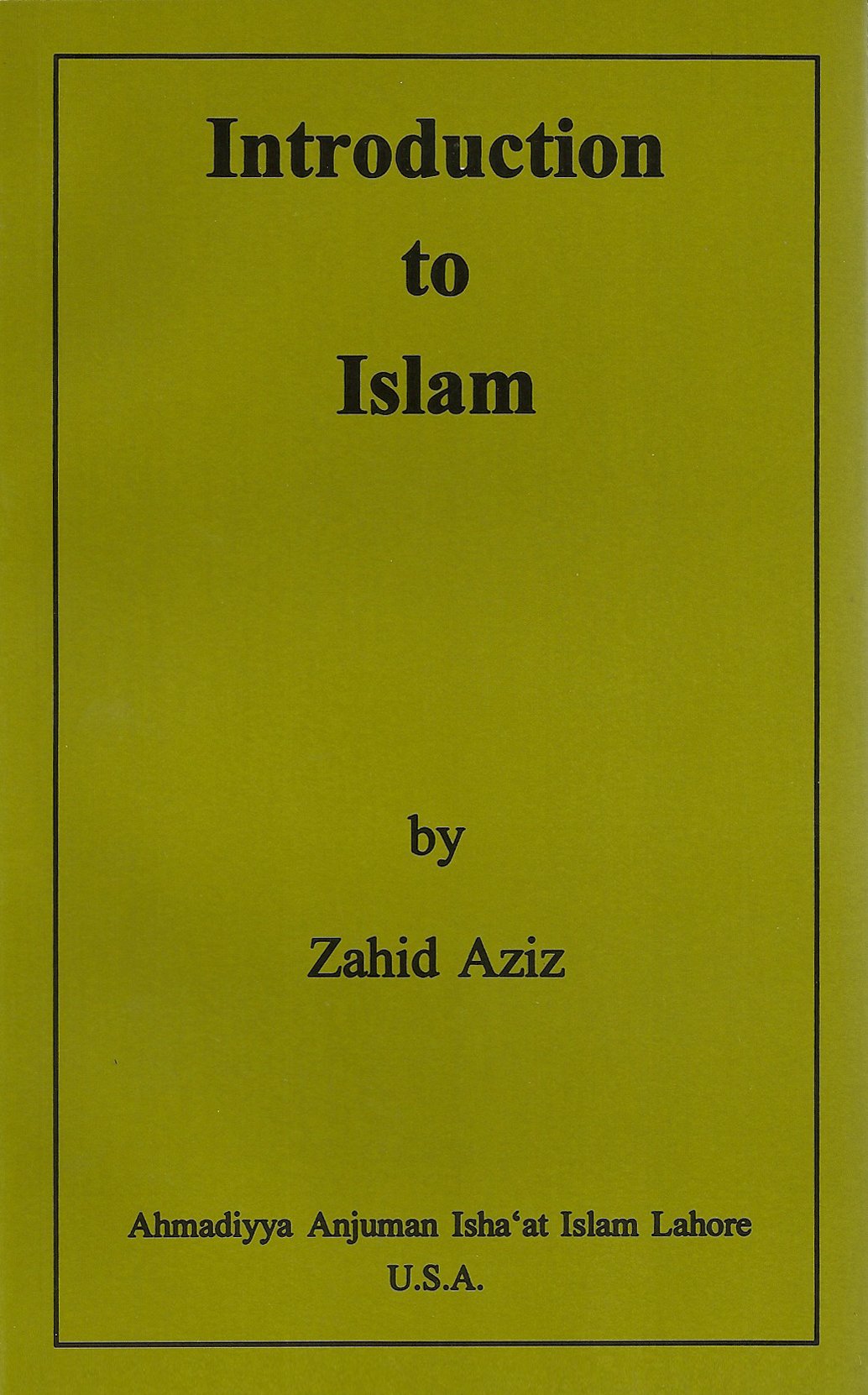 Introduction to Islam: Over 100 Basic Questions Answered for Beginners and Younger Readers,Used