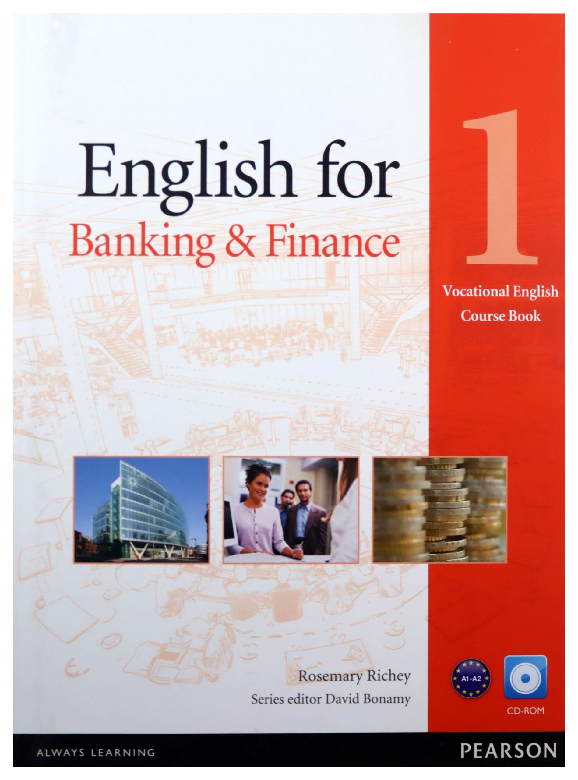 English for Banking & Finance Level 1 Coursebook and CDRom Pack (Vocational English),Used