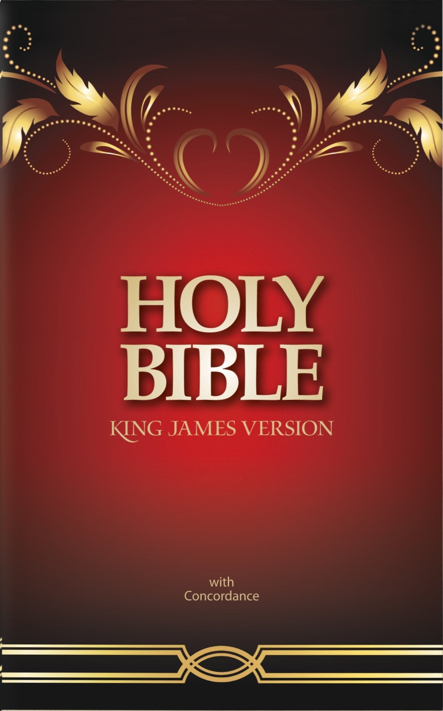 The Bible: King James Version, With Concordance,Used
