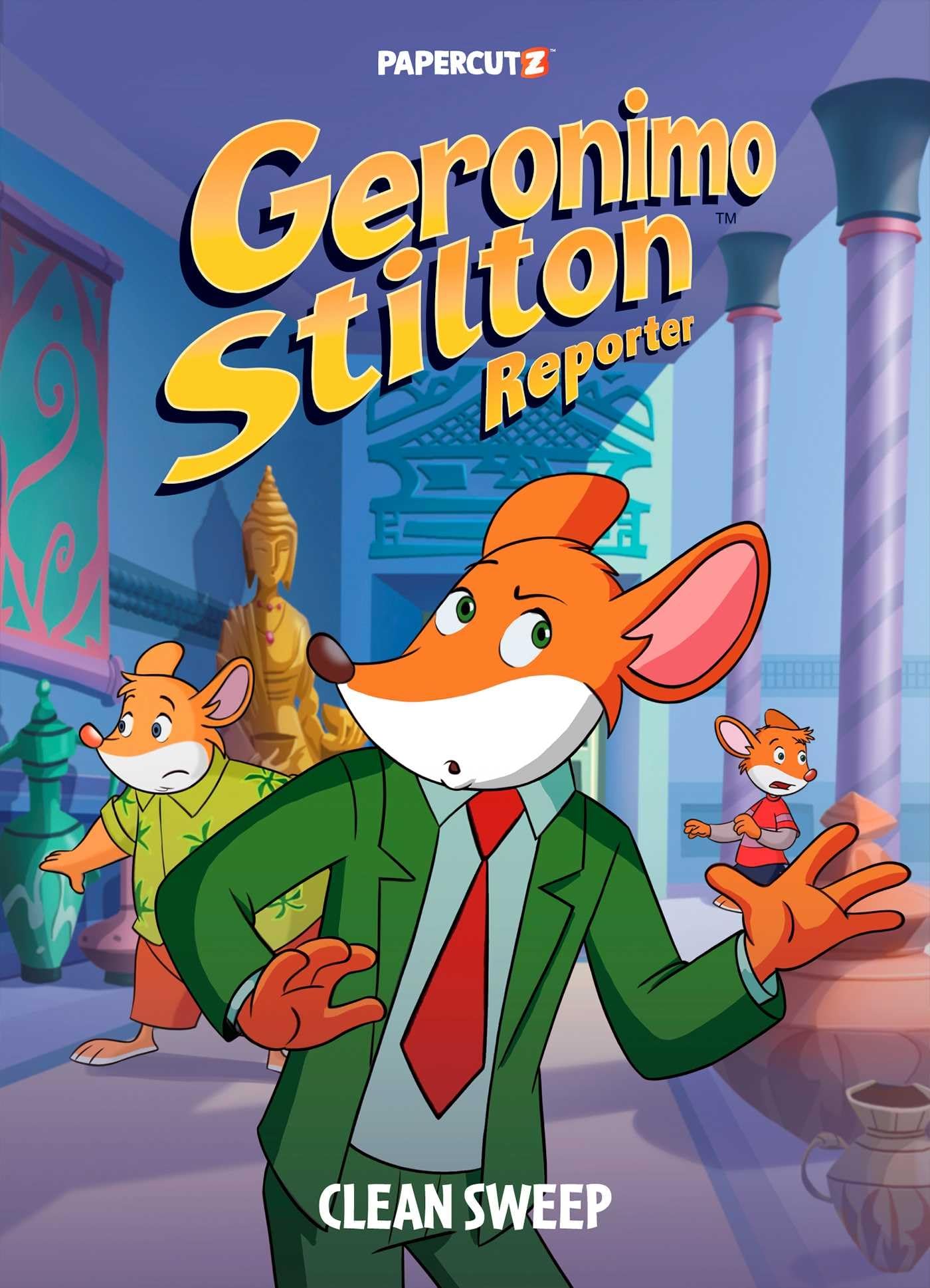 Geronimo Stilton Reporter Vol. 15: Clean Sweep (15) (Geronimo Stilton Reporter Graphic Novels),Used