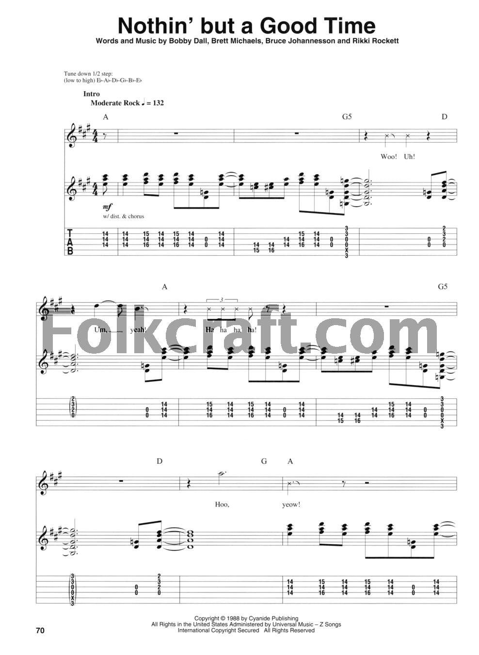 Pop Metal: Guitar PlayAlong Volume 55,Used