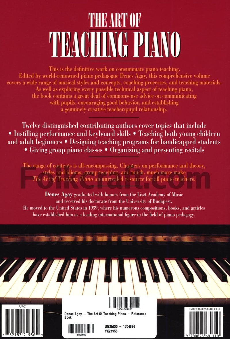The Art Of Teaching Piano,Used