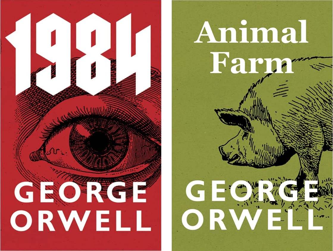 1984 Animal Farm  Set Of Two Books