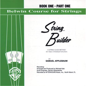 Belwin String Builder (Belwin Course for Strings, Bk 1),Used