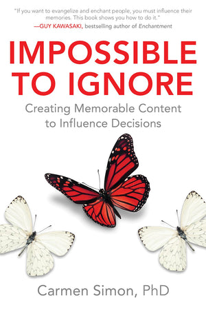 Impossible to Ignore: Creating Memorable Content to Influence Decisions,Used