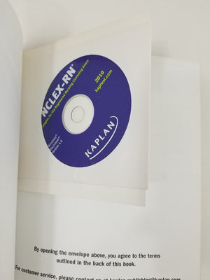 Kaplan NCLEXRN Exam 2010 with CDROM: Strategies for the Registered Nursing Licensing Exam,Used