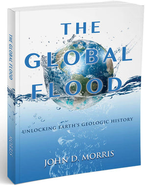 The Global Flood  The Flood  Unlocking Earth's Geologic History Hardcover  Institute for Creation Research,Used