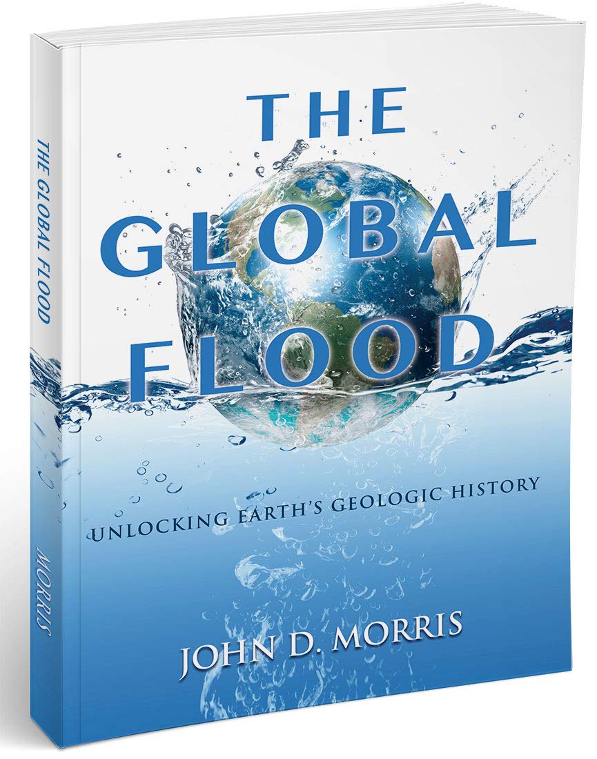 The Global Flood  The Flood  Unlocking Earth's Geologic History Hardcover  Institute for Creation Research,Used