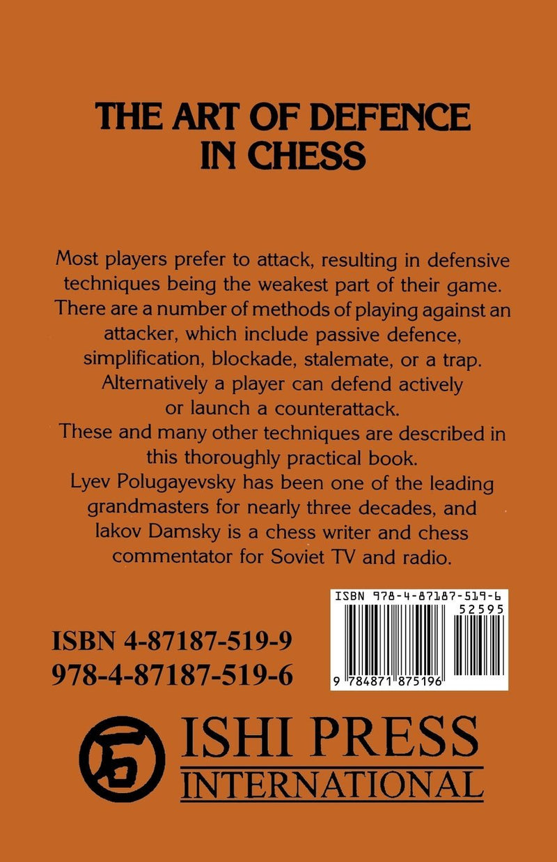 The Art of Defense in Chess,New